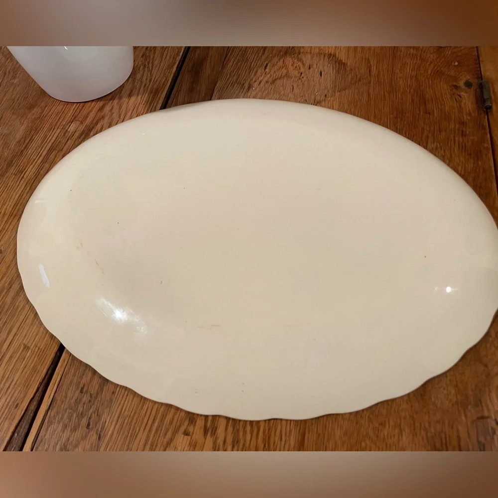 Vintage Blue Ridge Southern Pottery Chrysanthemum Platter – Hand Painted